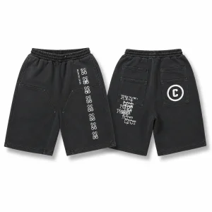 Project Capri Black Fleece Jorts