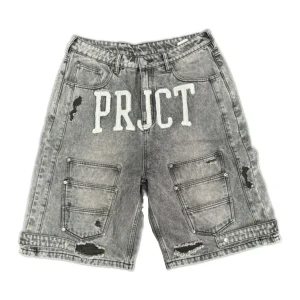 Project Capri Denim Cargo Jorts