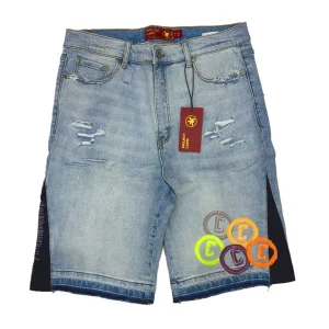 Project Capri Distressed Denim Jorts