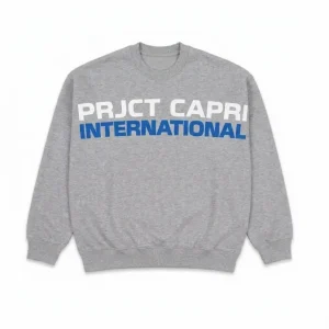 Project Capri Grey Crewneck Sweatshirt