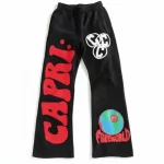 Project Capri Red Freeworld Sweatpants