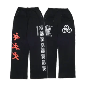Project Capri Black Studded Sweatpants