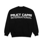Project Capri Red Crewneck Sweatshirt