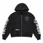 Project Capri Black Zip Hoodie