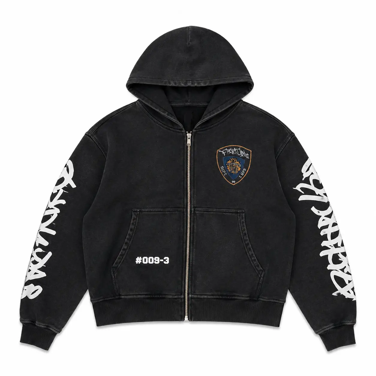 Project Capri Black Zip Hoodie Project Capri Black Zip Hoodie