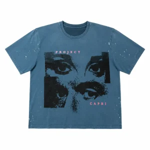 Project Capri Blue Graphic T-Shirt