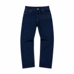 Project Capri Dark Blue Embroidered Jeans
