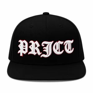 Project Capri PRJCT Logo Snapback Cap
