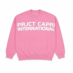 Project Capri Pink Crewneck Sweatshirt